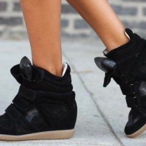 BNIB ISABEL MARANT BEKETT WEDGE SNEAKER SIZE 39 /8